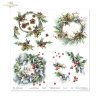 Papeles Scrapbooking SLS-078 Winter Wreath